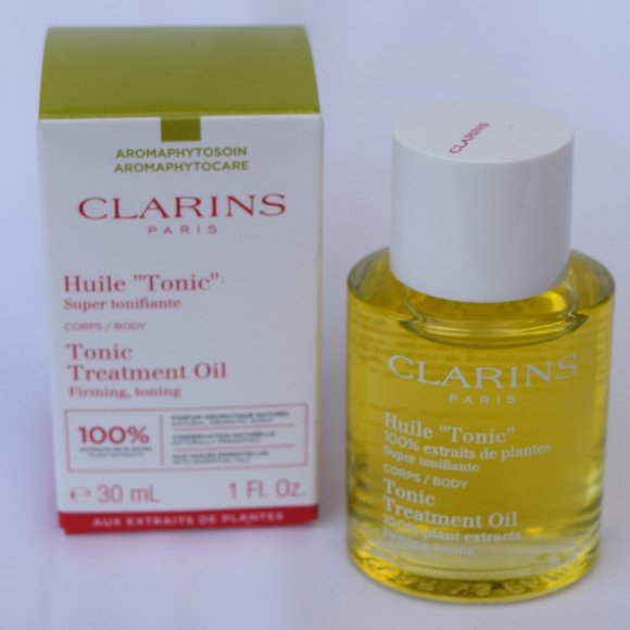Clarins Tonic Body Treatment Oil, NEW - Full Size 1 oz/30 ml - Picture 12 of 16